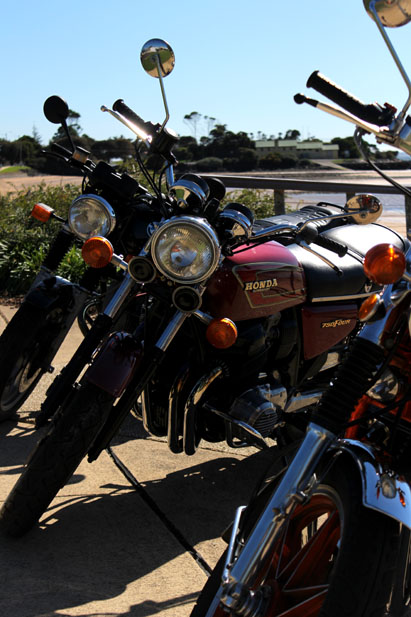 Motorcycle riding in Tasmania